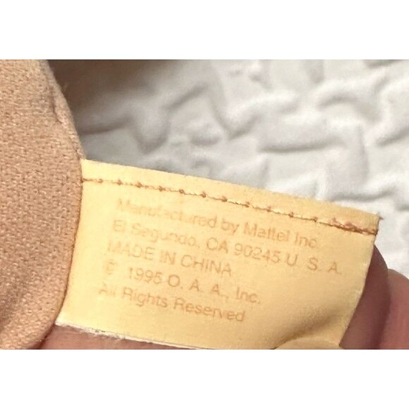 Cabbage Patch doll red hair tongue Mattel First Edition 1978 1983 tush tag 1995 - Picture 3 of 12